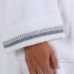 Superior Turkish Cotton Terry Kimono Embroidered Unisex Bathrobe