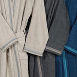 Superior Turkish Cotton Terry Kimono Embroidered Unisex Bathrobe