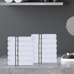 Ultra Plush Turkish Cotton Face Towels - 12 Piece