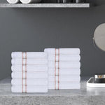 Ultra Plush Turkish Cotton Face Towels - 12 Piece