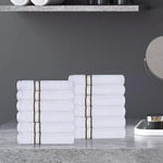 Ultra Plush Turkish Cotton Face Towels - 12 Piece