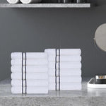 Ultra Plush Turkish Cotton Face Towels - 12 Piece