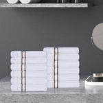 Ultra Plush Turkish Cotton Face Towels - 12 Piece