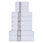 Hotel Turkish Cotton Plush Towel Set 10 Piece