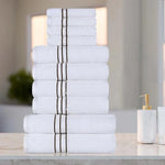 Hotel Turkish Cotton Plush Towel Set 10 Piece