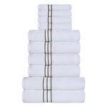 Hotel Turkish Cotton Plush Towel Set 10 Piece