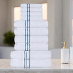 Hotel Turkish Cotton Plush Towel Set 10 Piece