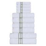 Hotel Turkish Cotton Plush Towel Set 10 Piece
