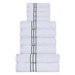 Hotel Turkish Cotton Plush Towel Set 10 Piece