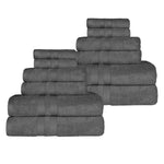 Superior Ultra Soft Cotton Quick Drying 12 Piece Assorted Towel Set