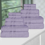 Superior Ultra Soft Cotton Quick Drying 12 Piece Assorted Towel Set