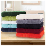 Superior Ultra Soft Cotton Quick Drying 12 Piece Assorted Towel Set