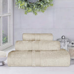 Superior Ultra-Soft Cotton Absorbent Quick-Drying 3 Piece Towel Set