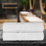 Superior Ultra Soft Cotton Absorbent Solid Bath Sheet Set of 2