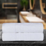 Superior Ultra Soft Cotton Absorbent Solid Bath Sheet Set of 2