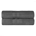Superior Ultra Soft Cotton Absorbent Solid Bath Sheet Set of 2