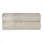 Superior Ultra Soft Cotton Absorbent Solid Bath Sheet Set of 2