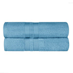 Superior Ultra Soft Cotton Absorbent Solid Bath Sheet Set of 2