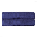Superior Ultra Soft Cotton Absorbent Solid Bath Sheet Set of 2