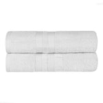 Superior Ultra Soft Cotton Absorbent Solid Bath Sheet Set of 2