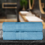 Superior Ultra Soft Cotton Absorbent Solid Bath Sheet Set of 2