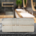 Superior Ultra Soft Cotton Absorbent Solid Bath Sheet Set of 2