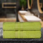 Superior Ultra Soft Cotton Absorbent Solid Bath Sheet Set of 2