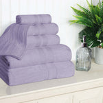 Superior Ultra Soft Cotton Absorbent Solid Assorted 6 Piece Towel Set