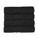Superior Ultra Soft Cotton Absorbent Solid Bath Towel Set of 4