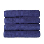 Superior Ultra Soft Cotton Absorbent Solid Bath Towel Set of 4