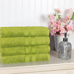 Superior Ultra Soft Cotton Absorbent Solid Bath Towel Set of 4