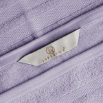 Superior Ultra-Soft Cotton Solid Medium Weight Bath Towel Set of 2