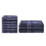 Superior Ultra-Soft Rayon from Bamboo Cotton Blend Bath and Hand Towel Set