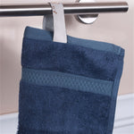 Superior Ultra-Soft Rayon from Bamboo Cotton Blend Bath and Hand Towel Set