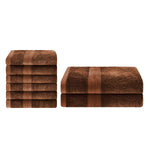 Superior Ultra-Soft Rayon from Bamboo Cotton Blend Bath and Hand Towel Set
