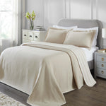 Superior Valencia Cotton Reversible Medium Weight Bedspread Set