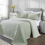 Superior Valencia Cotton Reversible Medium Weight Bedspread Set