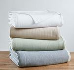 Superior Valencia Cotton Reversible Medium Weight Bedspread Set