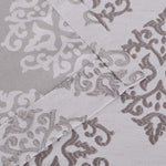 Venetian Damask Jacquard Grommet Traditional Curtain Panel Set