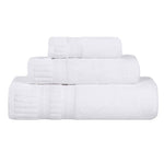Superior Venice Zero Twist Cotton Medium Weight 3 Piece Towel Set