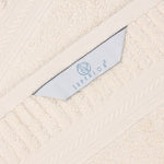 Zero Twist Cotton Hand Towels 6 Piece Venice Collection
