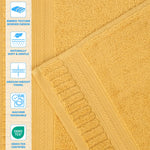 Superior Venice Zero Twist Cotton Medium Weight Bath Sheets, Set of 2