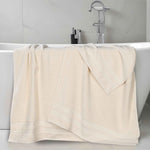 Superior Venice Zero Twist Cotton Medium Weight Bath Sheets, Set of 2