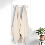 Superior Venice Zero Twist Cotton Medium Weight Bath Sheets, Set of 2