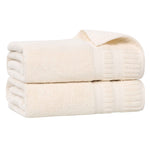 Superior Venice Zero Twist Cotton Medium Weight Bath Sheets, Set of 2