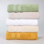 Superior Venice Zero Twist Cotton Medium Weight Bath Sheets, Set of 2