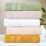 Superior Venice Zero Twist Cotton Medium Weight Bath Sheets, Set of 2