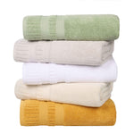 Superior Venice Zero Twist Cotton Medium Weight Bath Sheets, Set of 2
