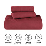 Superior Victory Cotton Matelasse Medallion Airy Bedspread Set