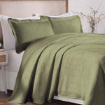 Superior Victory Cotton Matelasse Medallion Airy Bedspread Set